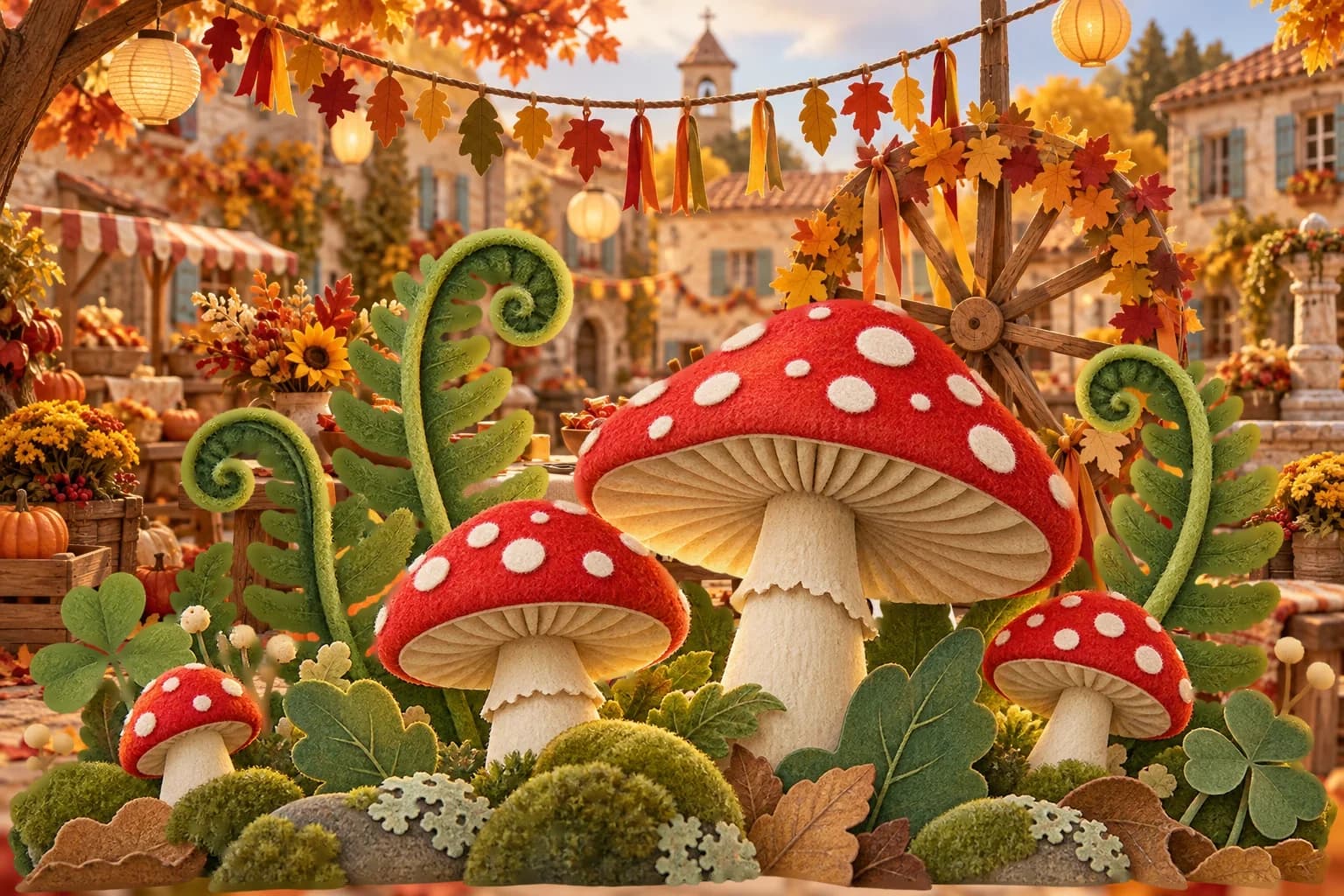 Illustration — La roue des feuilles dorées, partie 1