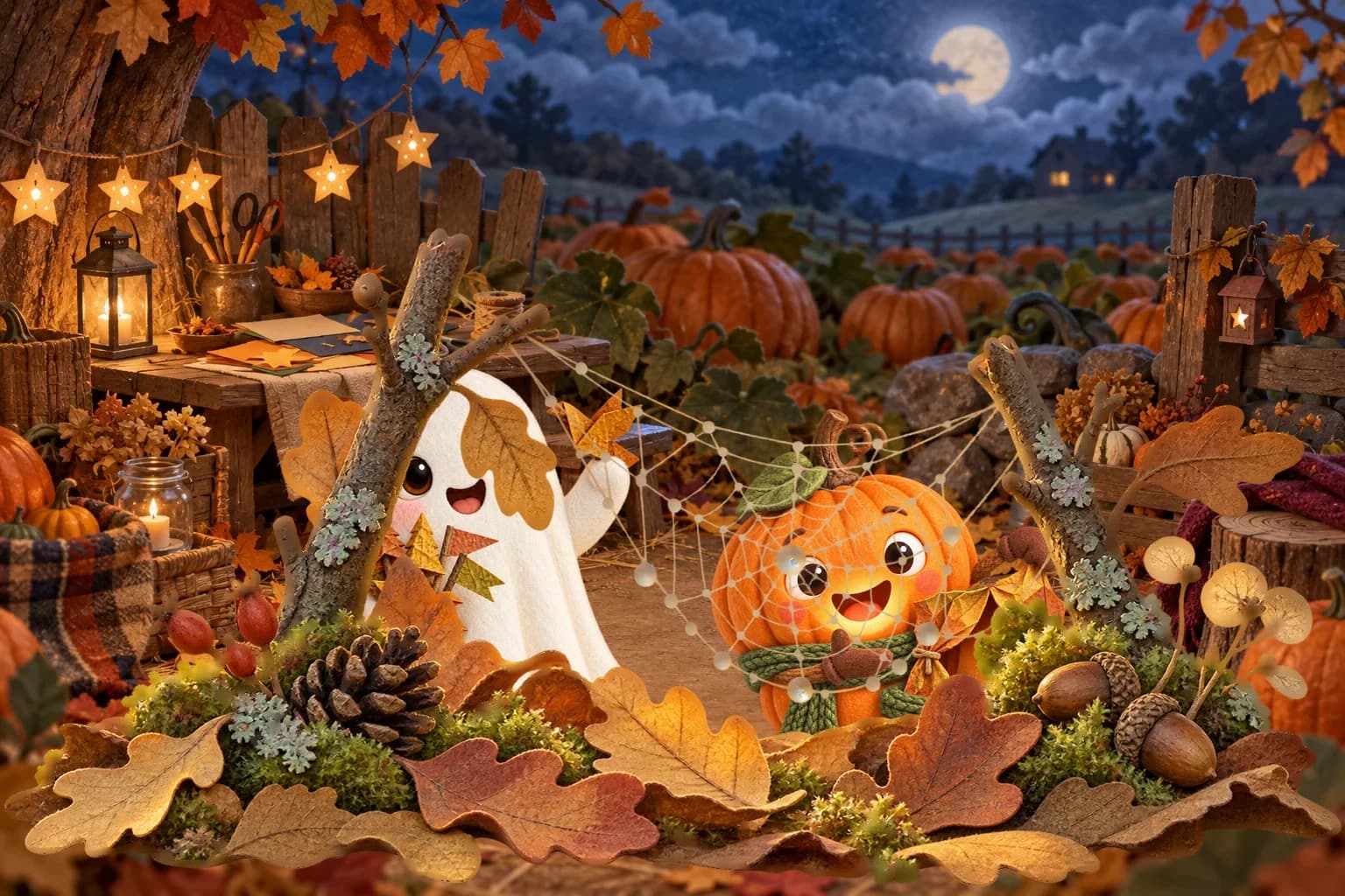 Illustration — Les ombres aux couleurs d’automne, partie 2