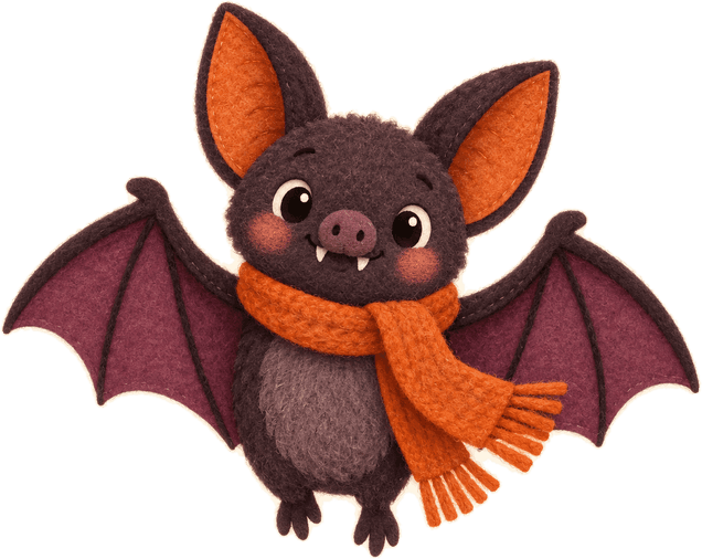 La chauve-souris à l'écharpe